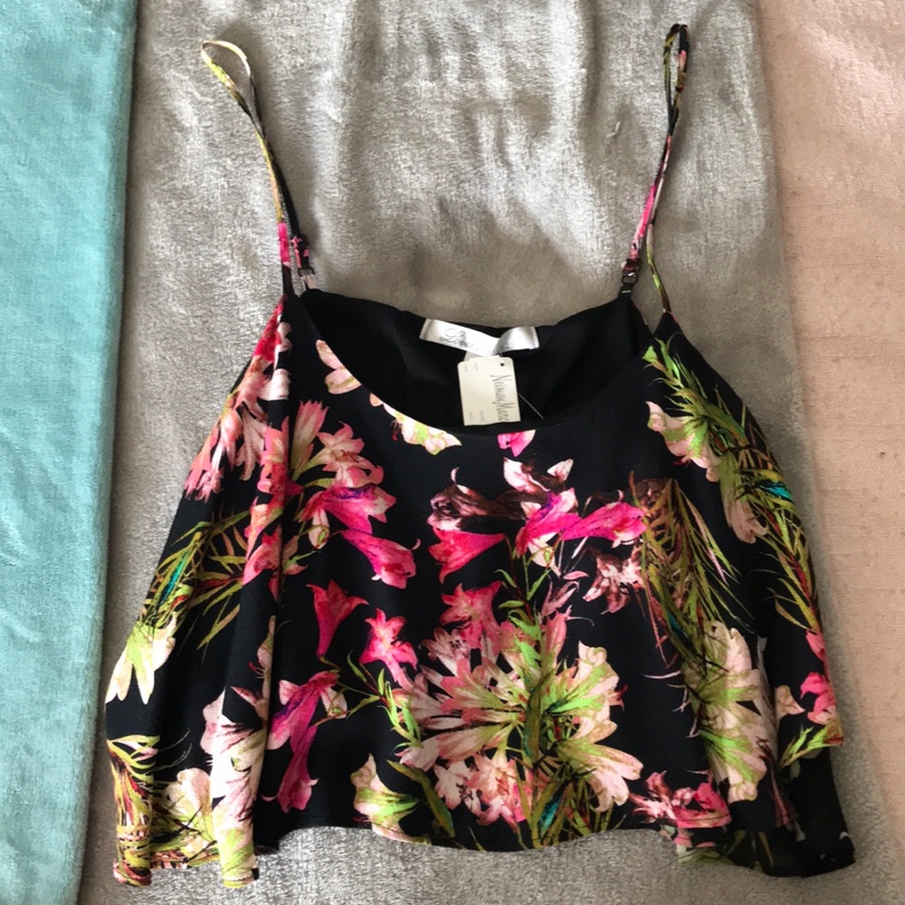 Lovers and Friends Floral Flowy Crop